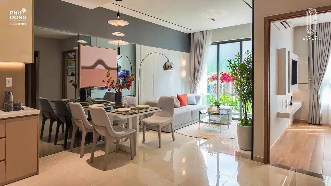 3. Thiết kế hiện đại – Tối ưu ánh sáng và gió tự nhiên